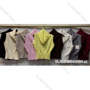 Women's short sleeve turtleneck sweater (42/44/46 ONE SIZE) ITALIAN FASHION IMC260237