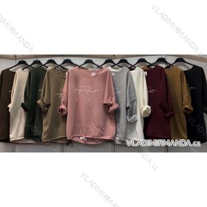 Women's short sleeve turtleneck sweater (42/44/46 ONE SIZE) ITALIAN FASHION IMC260237