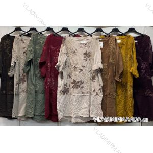 Women's short sleeve turtleneck sweater (42/44/46 ONE SIZE) ITALIAN FASHION IMC260237