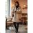 Women's Elegant Oversize Long Sweatpants (S/M/L ONE SIZE) ITALIAN FASHION IMD23634