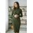 Women's Elegant Oversize Long Sweatpants (S/M/L ONE SIZE) ITALIAN FASHION IMD23634