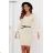 Women's Elegant Oversize Long Sweatpants (S/M/L ONE SIZE) ITALIAN FASHION IMD23634