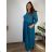 Women's long sleeve corduroy cotton dress, oversized (46/48/50 ONE SIZE) ITALIAN FASHION IM4260322