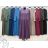 Women's long sleeve corduroy cotton dress, oversized (46/48/50 ONE SIZE) ITALIAN FASHION IM4260322  wine