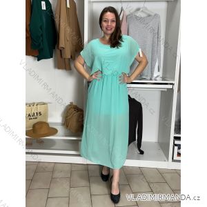 Long casual short sleeve women's dress, oversized (42/44/46 ONE SIZE) ITALIAN FASHION IMD2525370