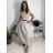 Women's Oversized Knitted Long Sleeve Sweater (S/M ONE SIZE) ITALIAN FASHION IMSN2416125