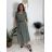 Women's Oversized Knitted Long Sleeve Sweater (S/M ONE SIZE) ITALIAN FASHION IMSN2416125