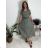 Women's Oversized Knitted Long Sleeve Sweater ISSI (S/M ONE SIZE) ITALIAN FASHION IMSN2416125