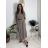 Women's Oversized Knitted Long Sleeve Sweater ISSI (S/M ONE SIZE) ITALIAN FASHION IMSN2416125
