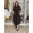 Women's Long Summer Sleeveless Dress KLEO (S/M ONE SIZE) ITALIAN FASHION IMSM2600018