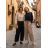 Women's short sleeve turtleneck sweater (42/44/46 ONE SIZE) ITALIAN FASHION IMC260237 M/L/XL Brown