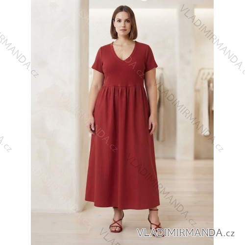 Elegant trousers with belt for women (S/M/L ONE SIZE) ITALIAN FASHION IM425057 44/46/48 wine