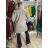 Summer dress oval short sleeve women's oversized (50/52/54 ONE SIZE) ITALIAN FASHION IM425011