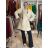 Summer dress oval short sleeve women's oversized (50/52/54 ONE SIZE) ITALIAN FASHION IM425011