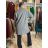 Summer dress oval short sleeve women's oversized (50/52/54 ONE SIZE) ITALIAN FASHION IM425011