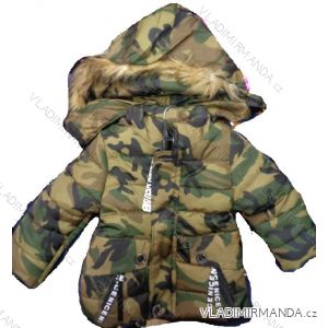 Winter jacket baby boys army mask (74-104) CHILDHOOD G-29
