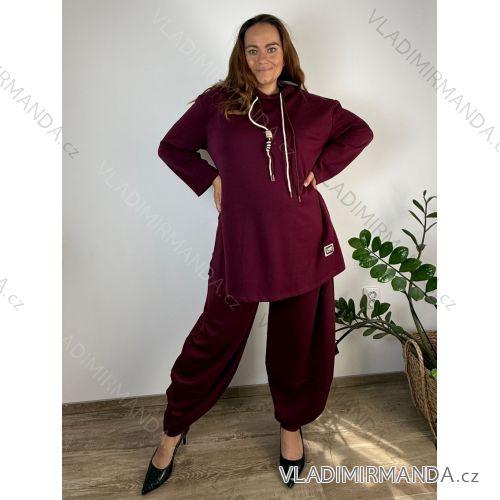 Women's Summer Long Harem Pants (42/44/46 ONE SIZE) ITALIAN FASHION IM424361