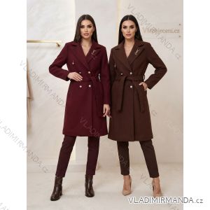 Women's Long Sleeve Hooded Lamb Coat (S/M/L ONE SIZE) ITALIAN FASHION IMWDD24257