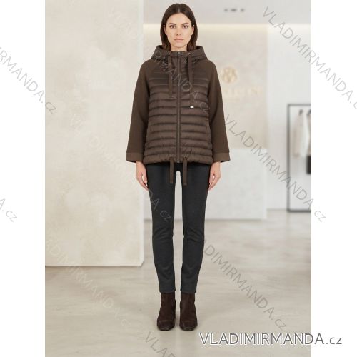 Women's Plus Size Hooded Jacket (XL/2XL ONE SIZE) ITALIAN FASHION IM422684