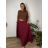 Women's Summer Long Harem Pants (42/44/46 ONE SIZE) ITALIAN FASHION IM424361