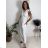 Women's Light Knitted Long Sleeve Sweater (L/XL ONE SIZE) ITALIAN FASHION IM723GALA red S / M / L