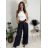 Women's Oversized Knitted Long Sleeve Sweater (S/M ONE SIZE) ITALIAN FASHION IMSN2416125