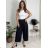 Women's Oversized Knitted Long Sleeve Sweater (S/M ONE SIZE) ITALIAN FASHION IMSN2416125 black S / M / L