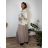 Women's Long Sleeve Jacket (S/M ONE SIZE) ITALIAN FASHION IMWB232761  Brown