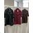 Women's Long Sleeve Hooded Lamb Coat (S/M/L ONE SIZE) ITALIAN FASHION IMWDD24257