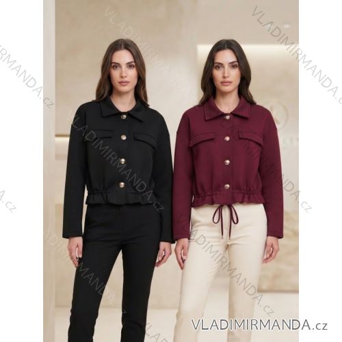 Women's elegant party long sleeve dress (S/M ONE SIZE) ITALIAN FASHION IM322282