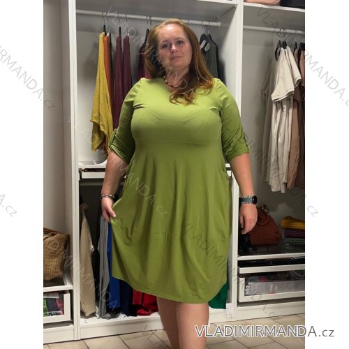 Women's short sleeve turtleneck sweater (42/44/46 ONE SIZE) ITALIAN FASHION IMC260237