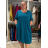 Women's short sleeve turtleneck sweater (42/44/46 ONE SIZE) ITALIAN FASHION IMC260237