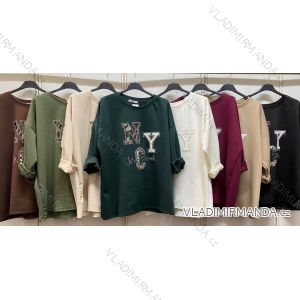 Women's short sleeve turtleneck sweater (42/44/46 ONE SIZE) ITALIAN FASHION IMC260237