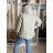 Women's short sleeve turtleneck sweater (42/44/46 ONE SIZE) ITALIAN FASHION IMC260237