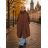 Women's Elegant Oversize Long Sweatpants (S/M/L ONE SIZE) ITALIAN FASHION IMD23634 54/56/58 wine
