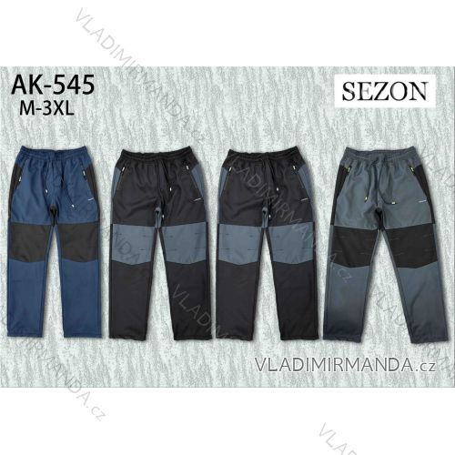 Warm men's sweatpants, oversized (L-3XL) SEZON SEZ25T721