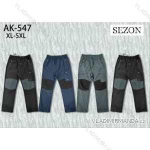 Warm men's sweatpants, oversized (L-3XL) SEZON SEZ25T721