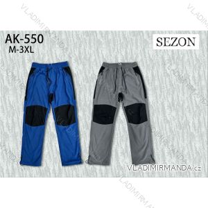 Warm men's sweatpants, oversized (L-3XL) SEZON SEZ25T721