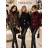 Women's Oversized Knitted Long Sleeve Sweater (S/M ONE SIZE) ITALIAN FASHION IMSN2416125 S / M / L black