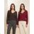 Women's Oversized Knitted Long Sleeve Sweater (S/M ONE SIZE) ITALIAN FASHION IMSN2416125