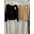 Women's Oversized Knitted Long Sleeve Sweater (S/M ONE SIZE) ITALIAN FASHION IMSN2416125