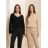 Women's Oversized Knitted Long Sleeve Sweater (S/M ONE SIZE) ITALIAN FASHION IMSN2416125