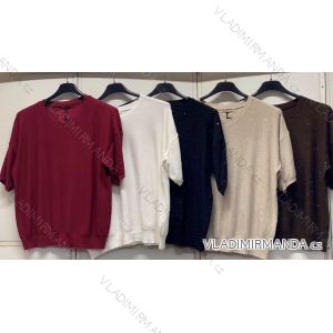 Women's short sleeve turtleneck sweater (42/44/46 ONE SIZE) ITALIAN FASHION IMC260237