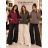 Women's Oversized Knitted Long Sleeve Sweater (S/M ONE SIZE) ITALIAN FASHION IMSN2416125