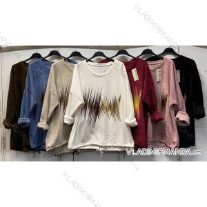 Women's short sleeve turtleneck sweater (42/44/46 ONE SIZE) ITALIAN FASHION IMC260237