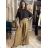 Sleeveless jacket long sleeve (uni sl) ITALIAN Fashion IMC17326 beige S / M / L