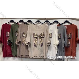 Women's short sleeve turtleneck sweater (42/44/46 ONE SIZE) ITALIAN FASHION IMC260237