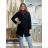 Women's long sleeve coat (S/M/L ONE SIZE) ITALIAN FASHION IMPVN2525994 S / M / L white