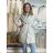 Women's long sleeve coat (S/M/L ONE SIZE) ITALIAN FASHION IMPVN2525994 S / M / L white