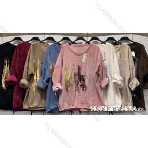 Women's short sleeve turtleneck sweater (42/44/46 ONE SIZE) ITALIAN FASHION IMC260237